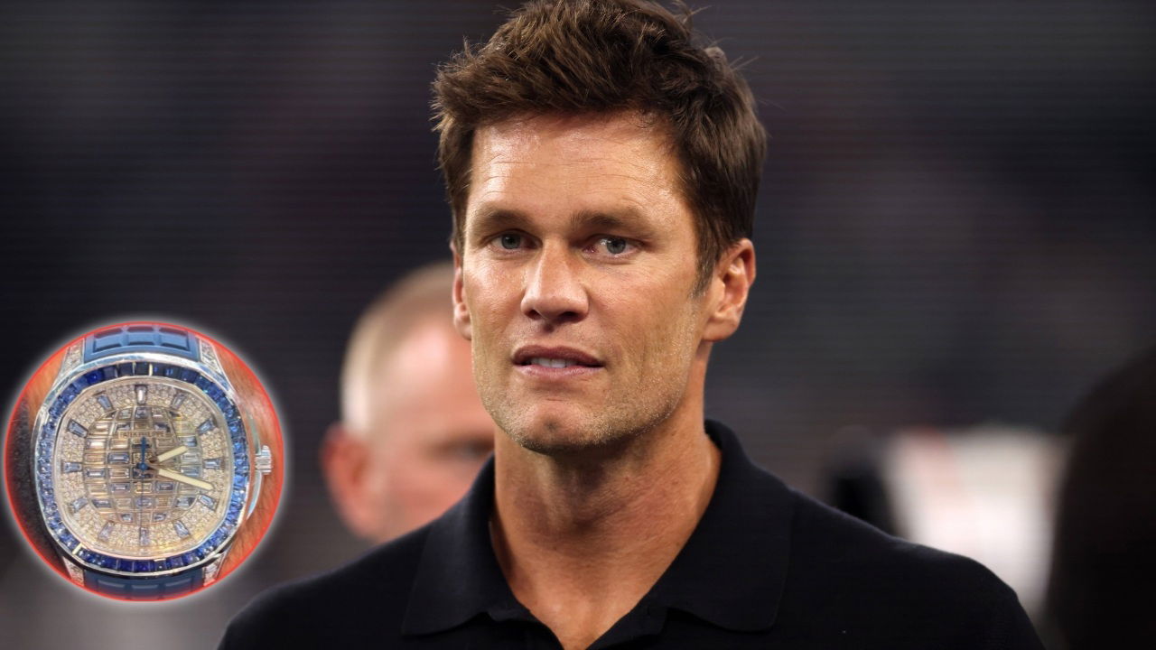 “Big Game, Big Watch!” Tom Brady Flexes His $653,000 Patek Philippe Aquanaut at the NFC Championship Game