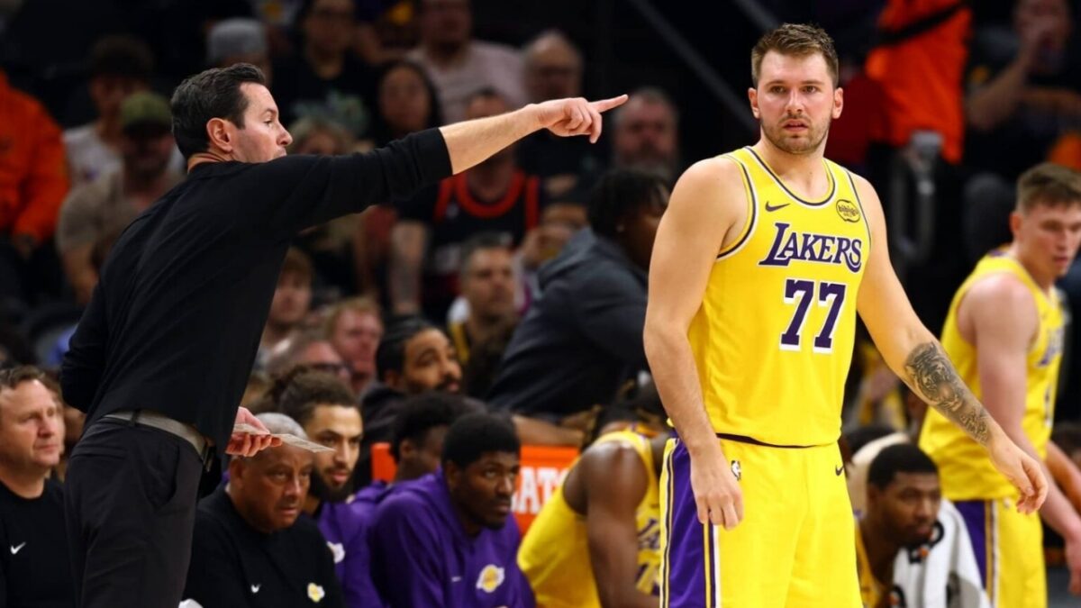 JJ Redick and Luka Doncic