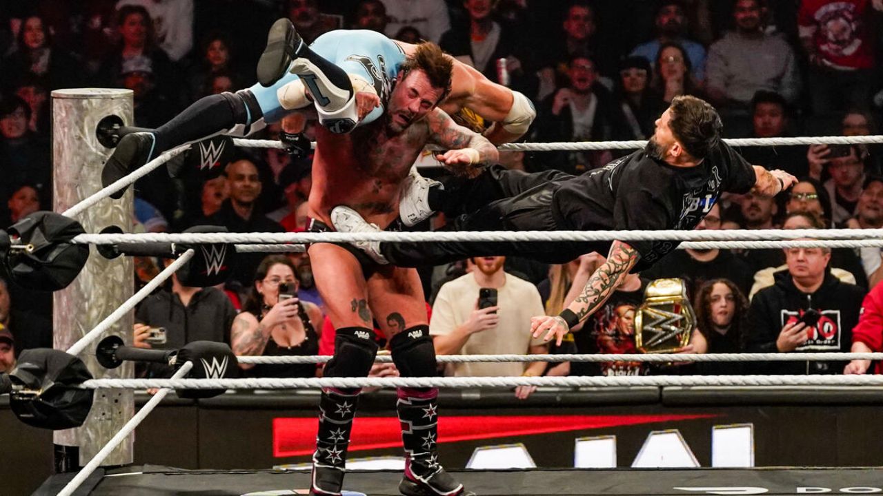 Epic Raw Main Event in Toronto Between CM Punk and AJ Styles Crashed by Finn Balor over Royal Rumble Snub