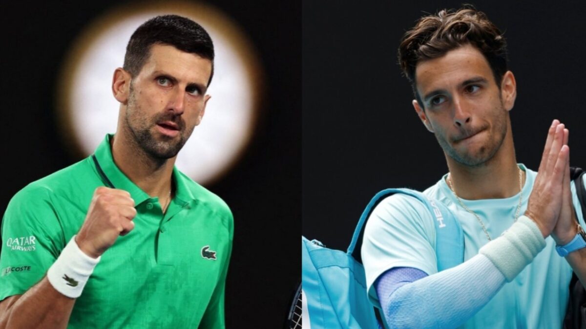 Novak Djokovic, Lorenzo Musetti