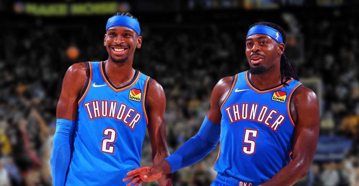 Shai Gilgeous-Alexander and Lu Dort