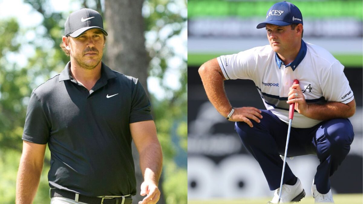 Brooks Koepka and Patrick Reed