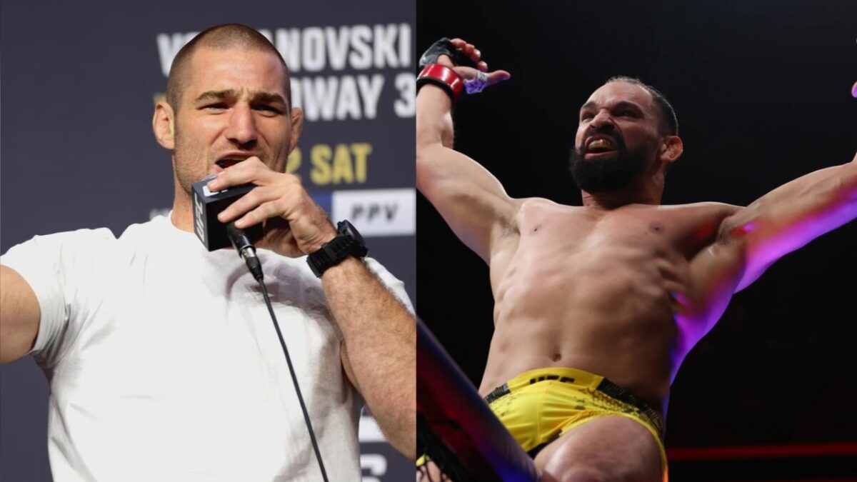 Sean Strickland and Michel Pereira