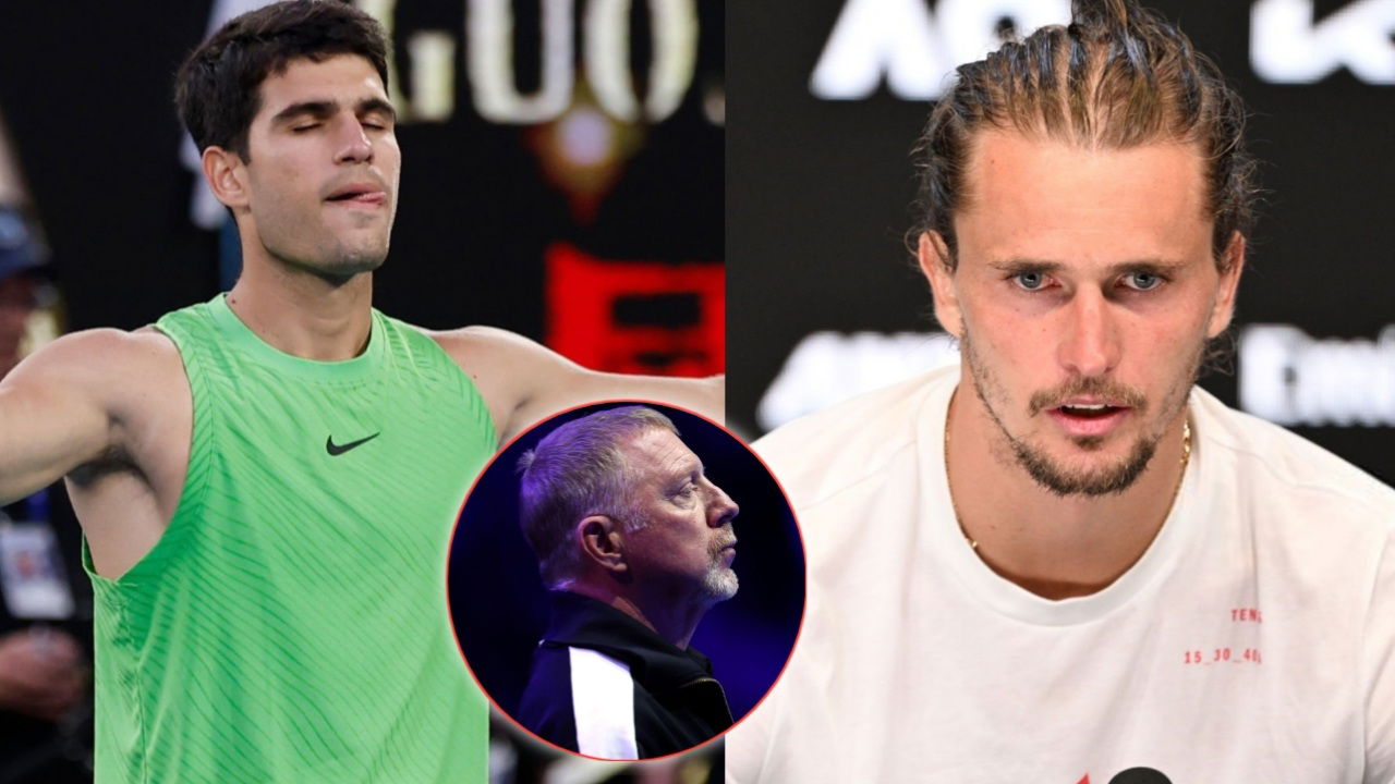 Boris Becker Comes to Alexander Zverev’s Defense After Carlos Alcaraz’s Medical Timeout for Cramp in Australian Open Semifinal