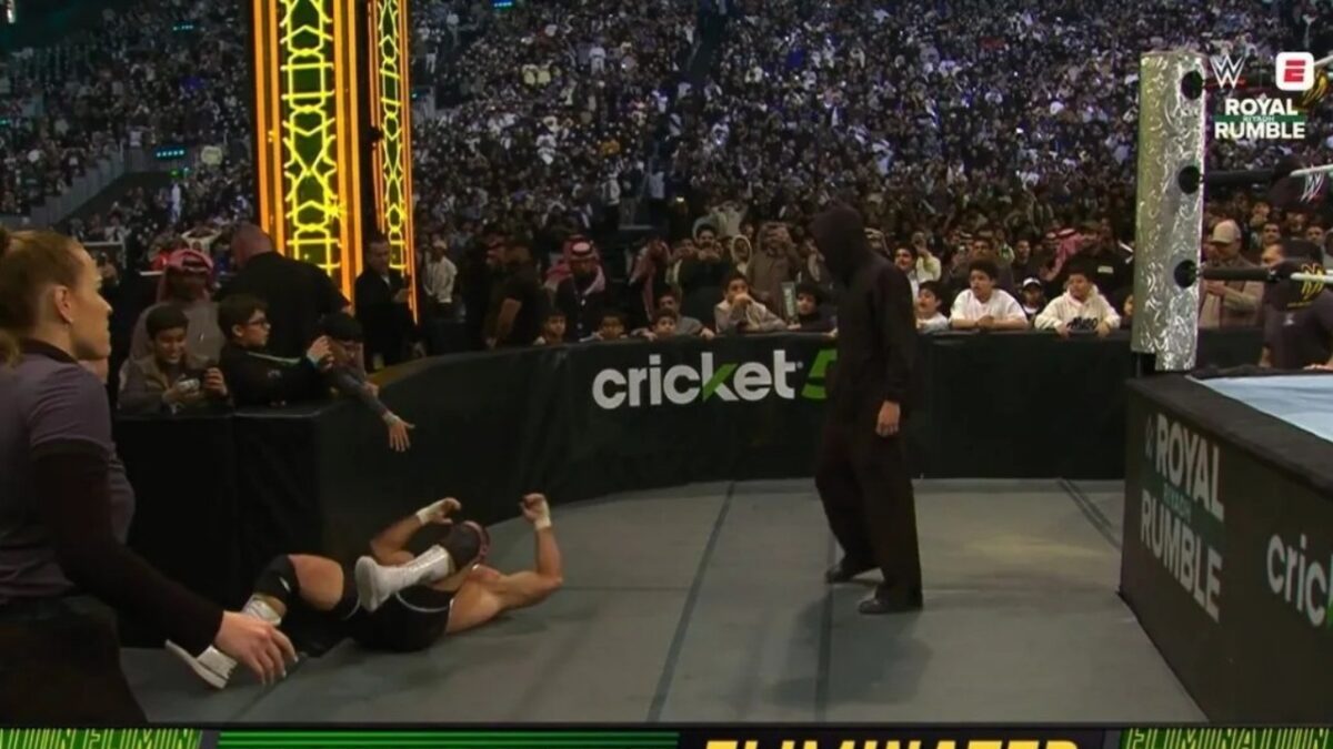 Bron Breakker at the Royal Rumble