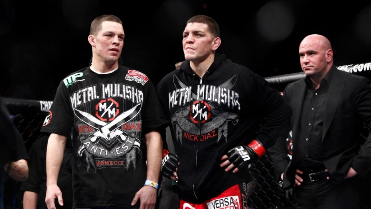Nate Diaz and Nick Diaz together 