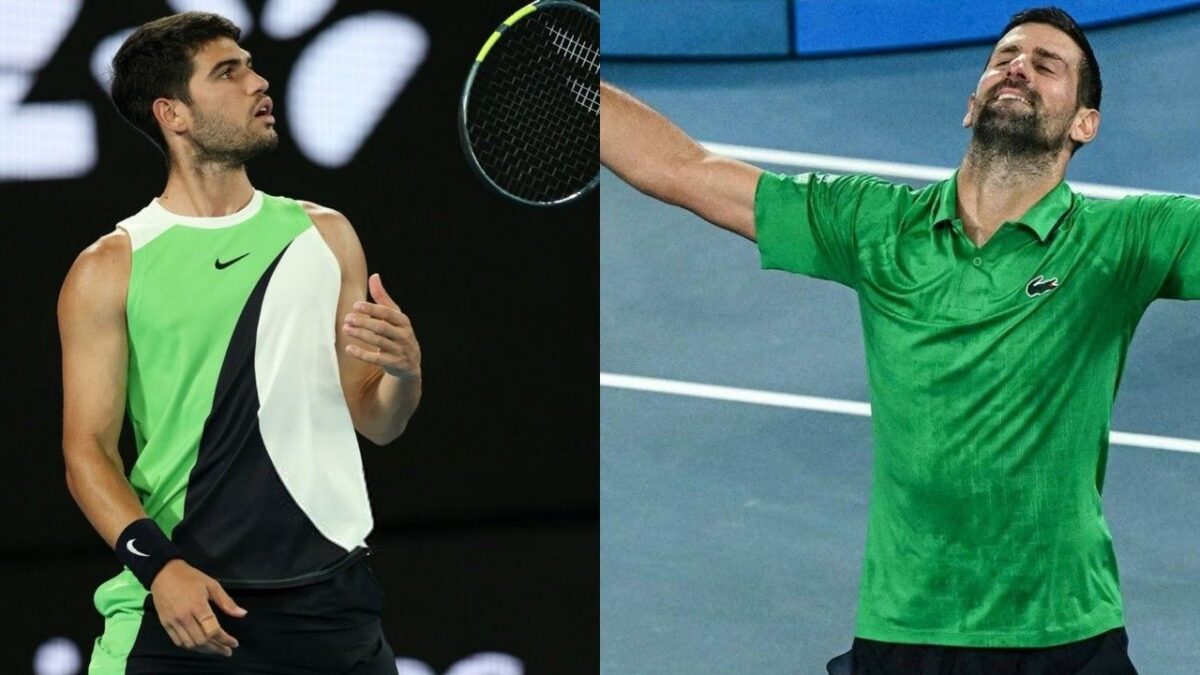 Carlos Alcaraz, Novak Djokovic