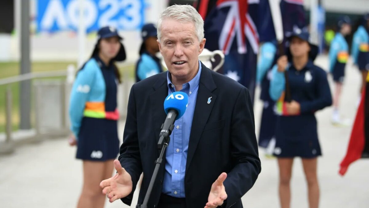 Craig Tiley (via X/Australian Open)