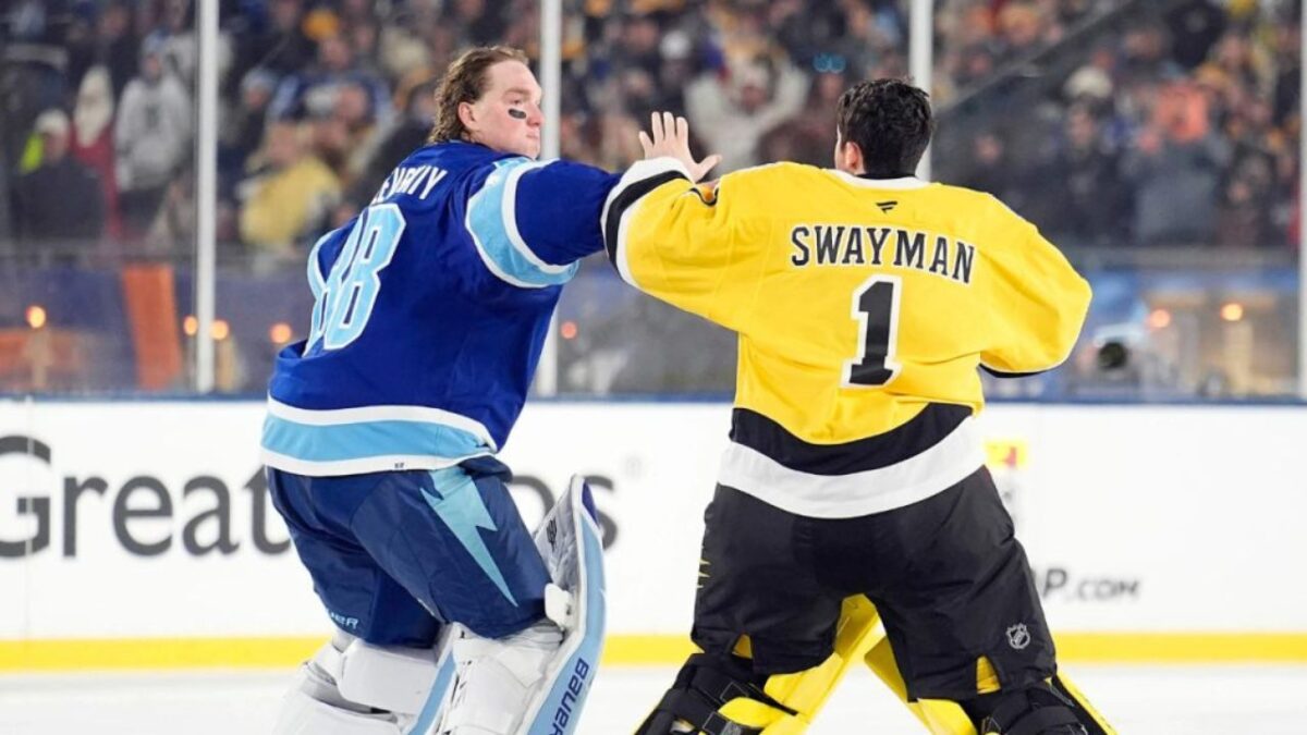 Andrei Vasilevskiy and Jeremy Swayman