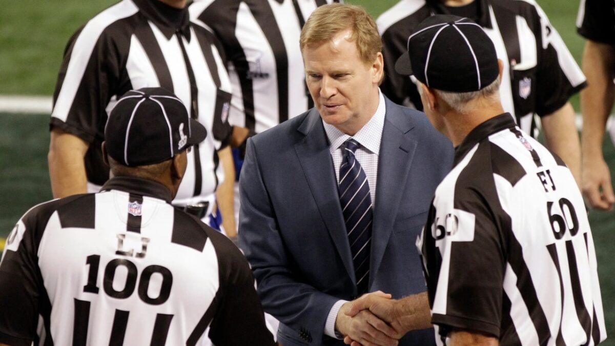 Roger Goodell wants to use AI to help officials