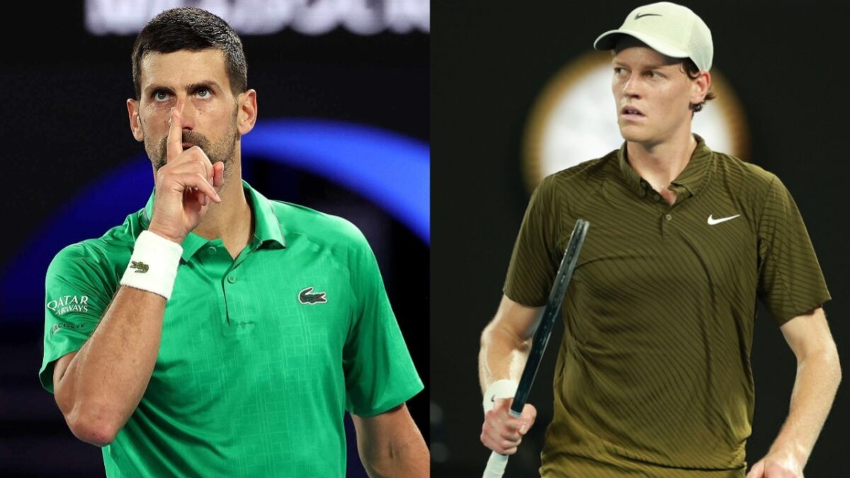 Novak Djokovic, Jannik Sinner