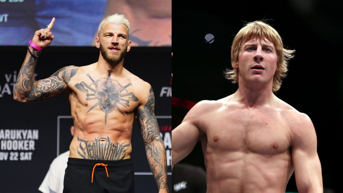 Dan Hooker and Paddy Pimblett