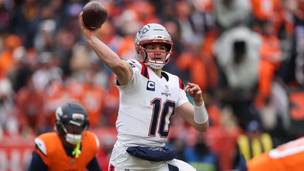 Drake Maye had all the statistics in his favor