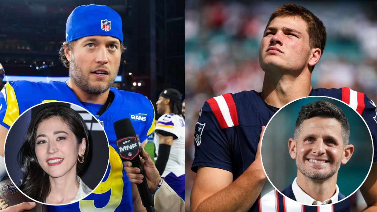 Drake Maye vs. Matthew Stafford MVP Debate Between ESPN Analysts Goes Viral
