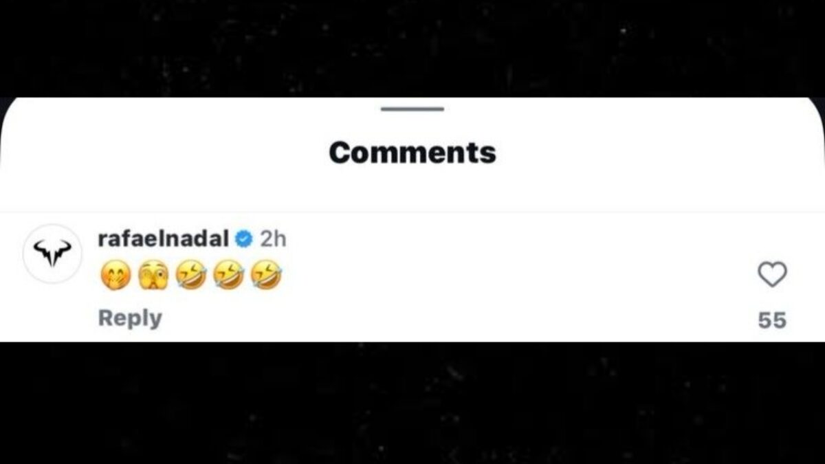 Rafael Nadal's comment