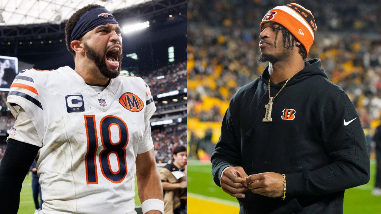 Caleb Williams Uses Week 9 Score to Clap Back at Ja’Marr Chase After WR Forgets QB’s Name