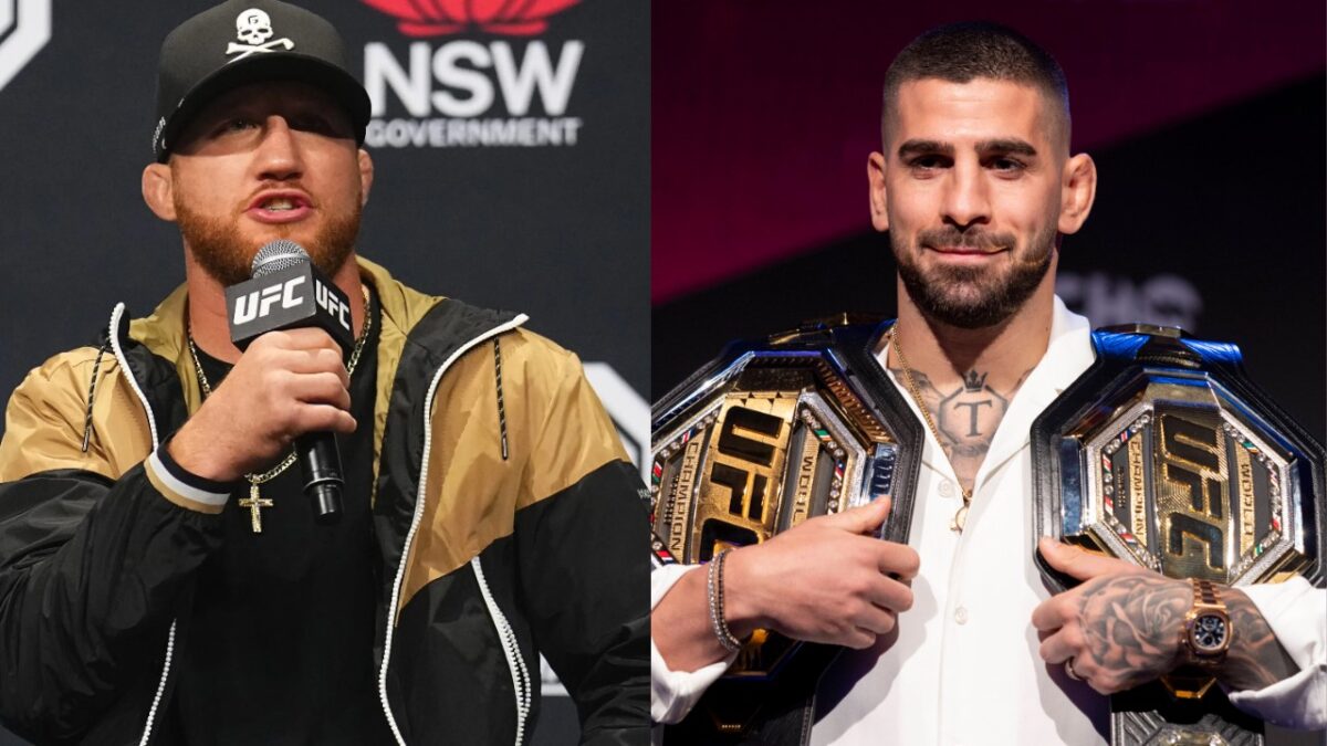 Justin Gaethje warns Ilia Topuria of violent reckoning