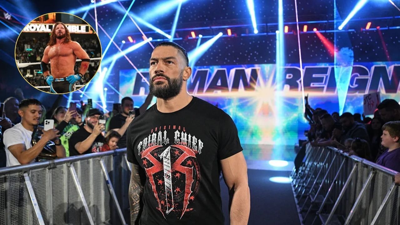 AJ Styles Receives a Fitting Tribute from Roman Reigns on His WWE Retirement