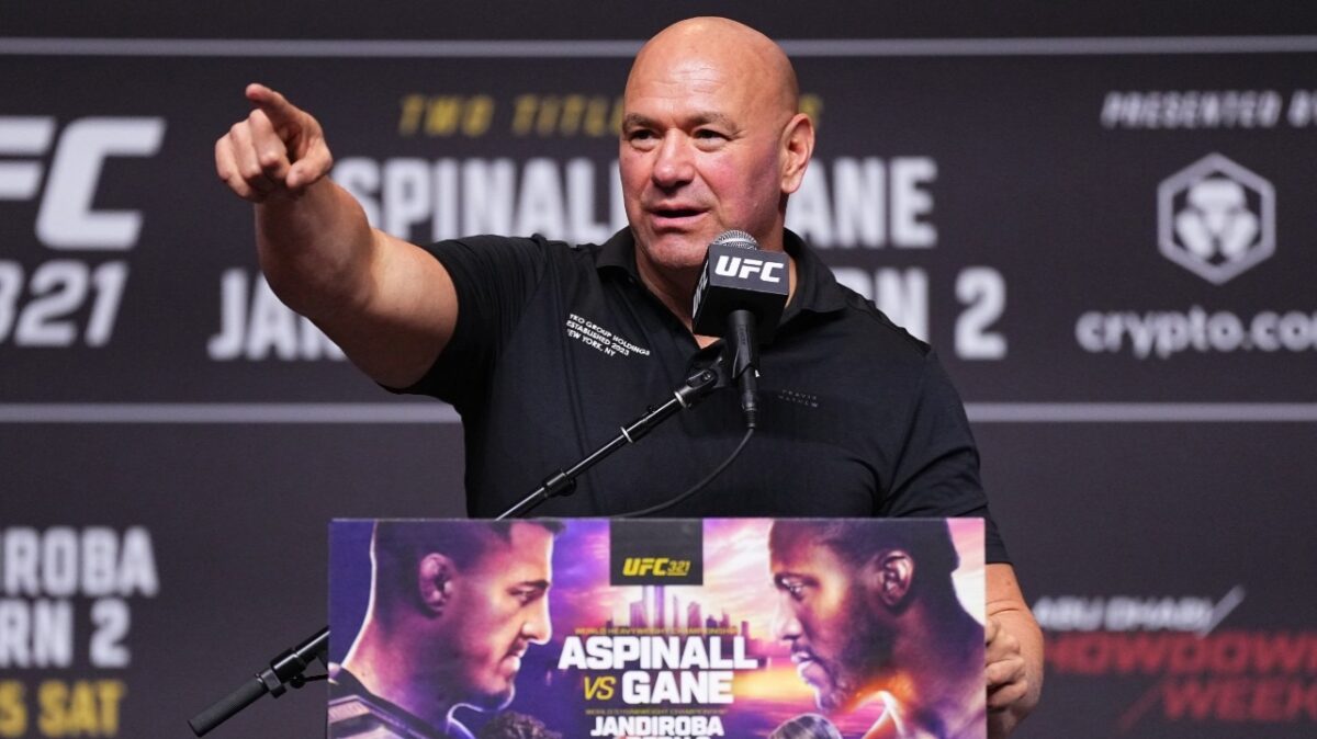 Dana White denies making UFC fights