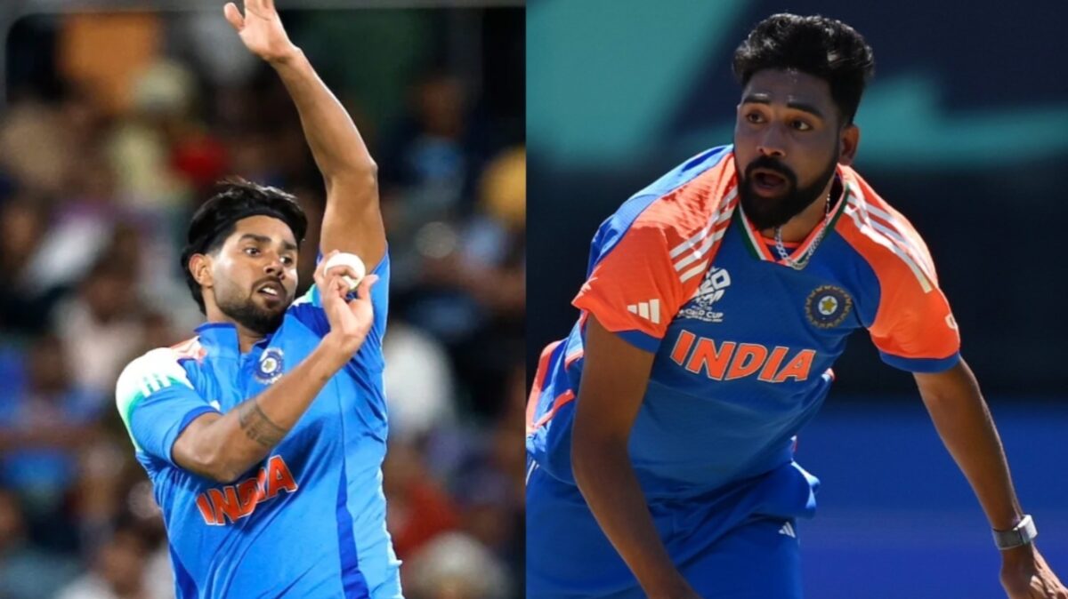 Harshit Rana Mohammed Siraj replacement