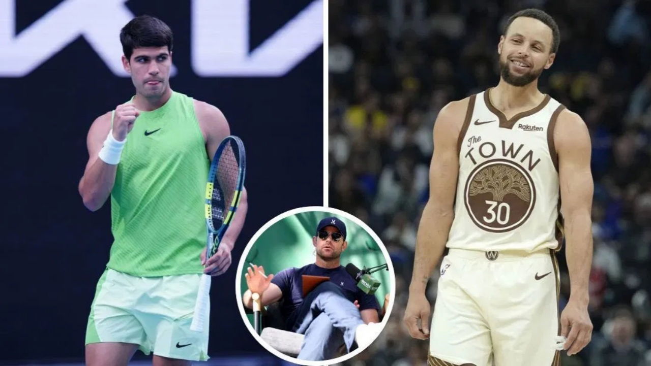 Andy Roddick Draws Comparisons of Carlos Alcaraz’s Dropshot and Stephen Curry’s Three-Point Shot