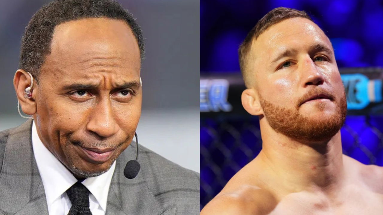 (Video) Stephen A Smith Taunts Justin Gaethje for Not Getting a Wife or Girfriend