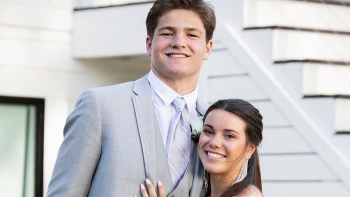 Who is Patriots QB Drake Mayes wife Ann Michael Maye 6