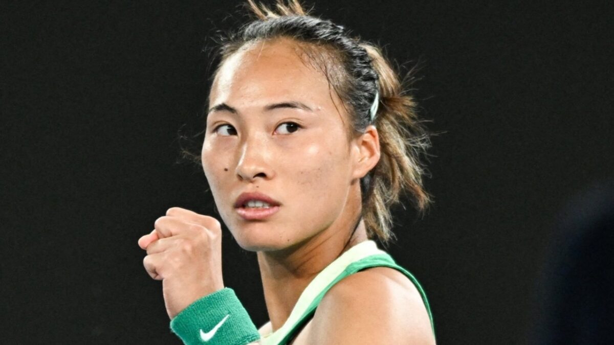 Elena Rybakina Dismisses World No. 1 Ranking as the 'Main Goal' at the US Open 2 Qinwen Zheng (2)