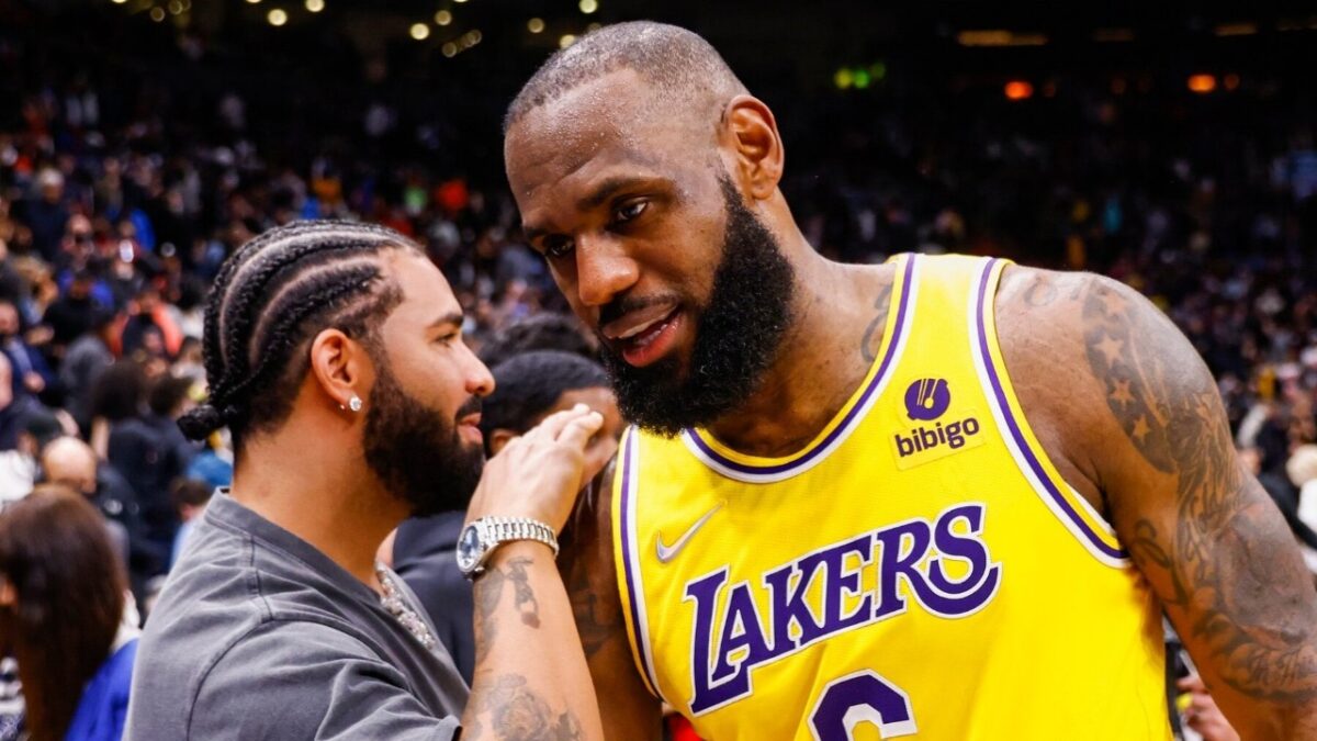 Drake and LeBron James