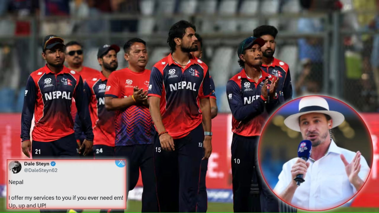 Mesmerized by Nepal’s Fight Against England in T20 World Cup, Dale Steyn Offers a Helping Hand