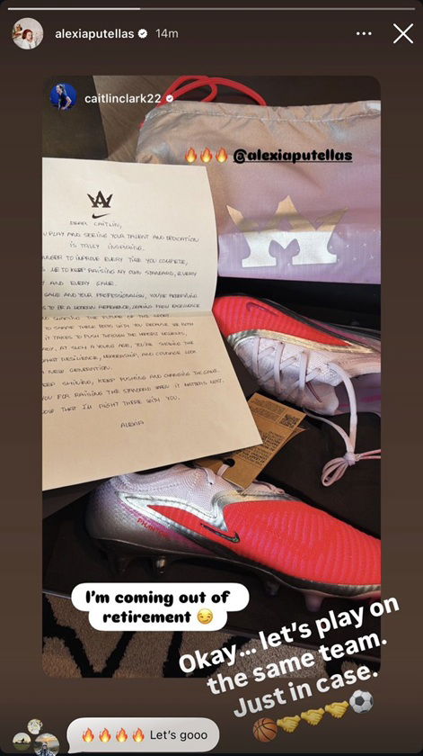 Alexia Putellas' response