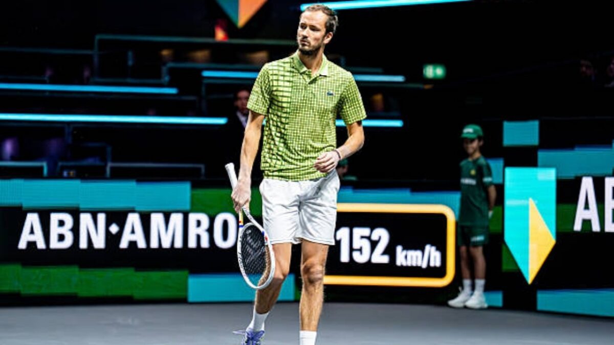 Daniil Medvedev and Ugo Humbert