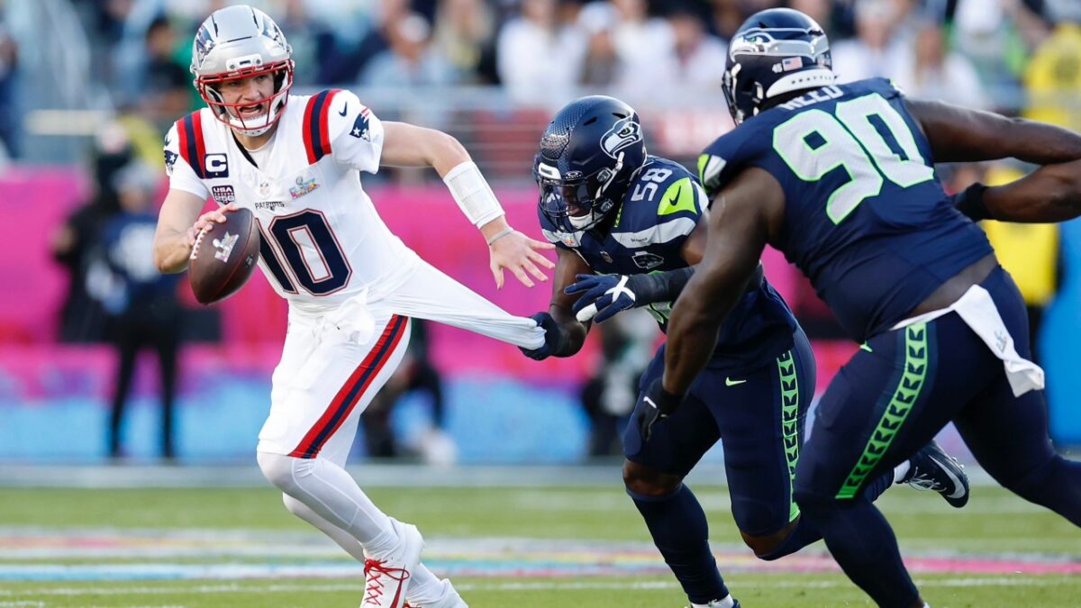 Seahawks defense forced Drake Maye into turnovers