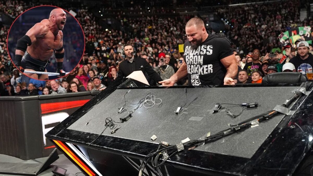 Ryback backs Bron Breakker for a return before time