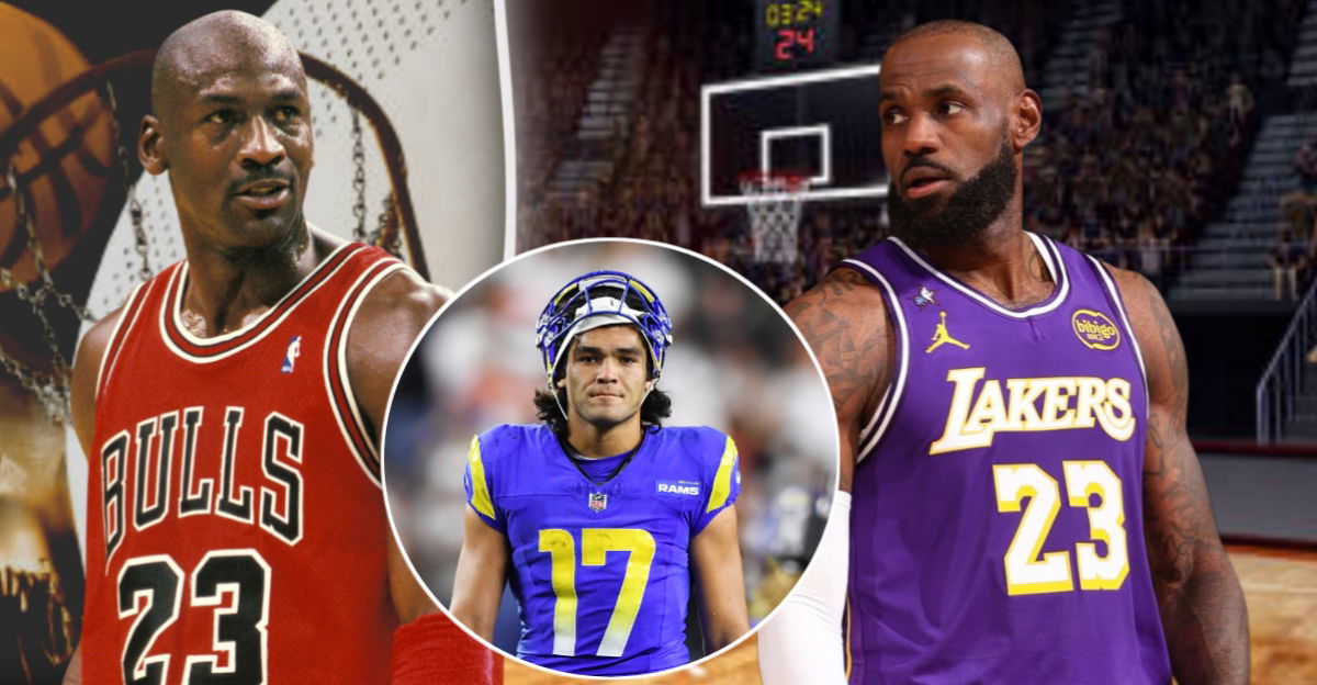 NFL Star Settles LeBron James vs. Michael Jordan GOAT Debate Using Titles With 3 Teams Logic
