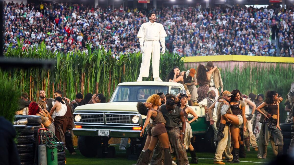 Bad Bunny sang in Spanish