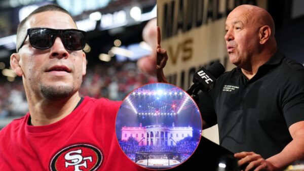 Nate Diaz Gives Dana White Reminder Ahead of UFC White House Match Making