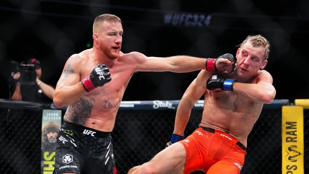 Paddy Pimblett vs. Justin Gaethje at UFC 324 