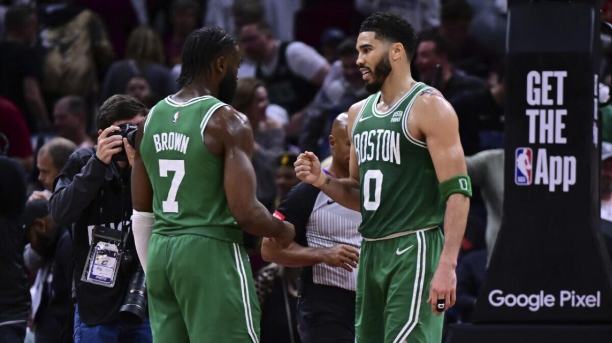 "I'm Being Targeted Right Now," Jaylen Brown's Panel Gets Shut Down By Cops in Beverly Hills Over Permit Issues 1 Jaylen Brown and Jayson Tatum