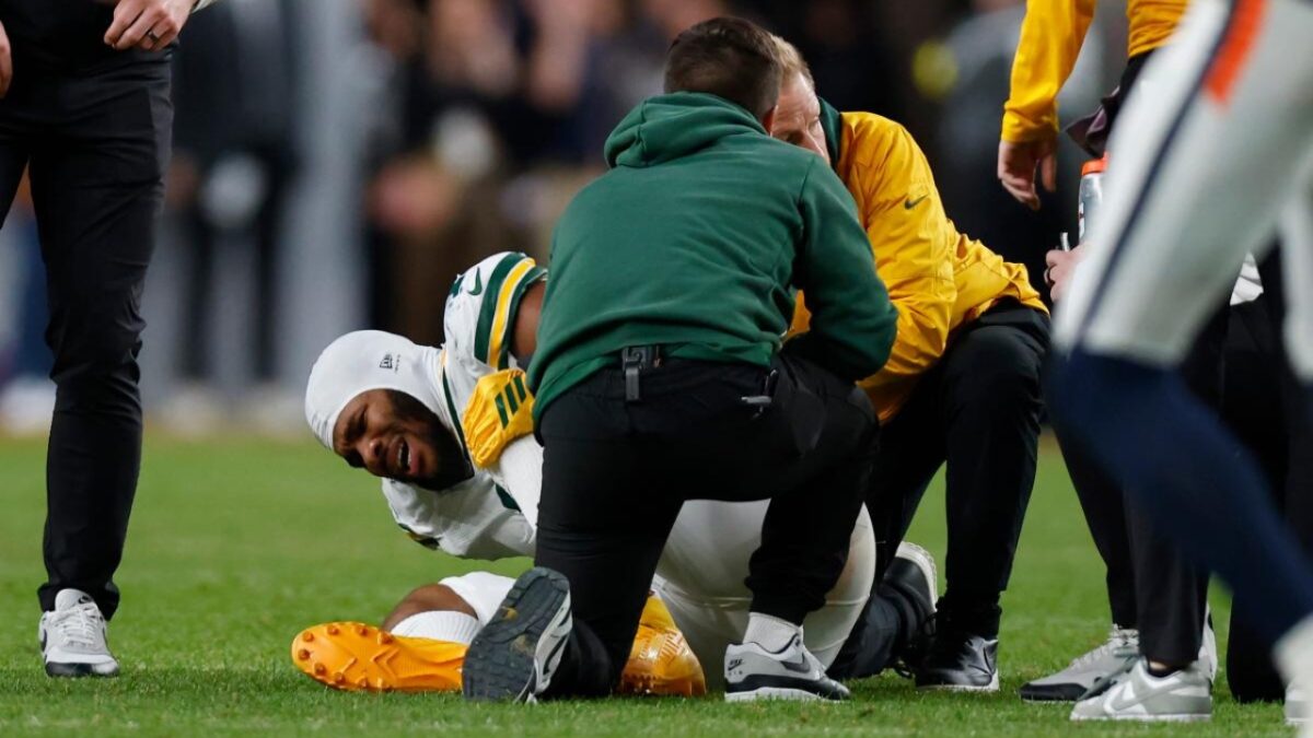 Micah Parsons tore his ACL this past season