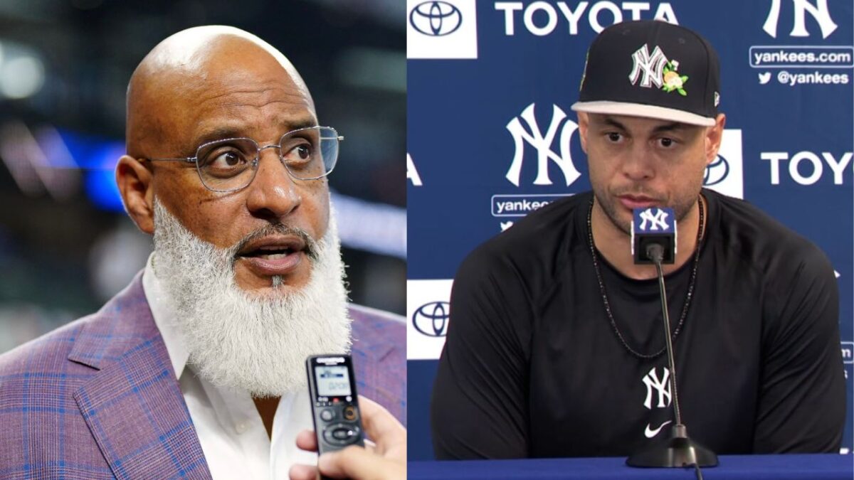Tony Clark and Giancarlo Stanton