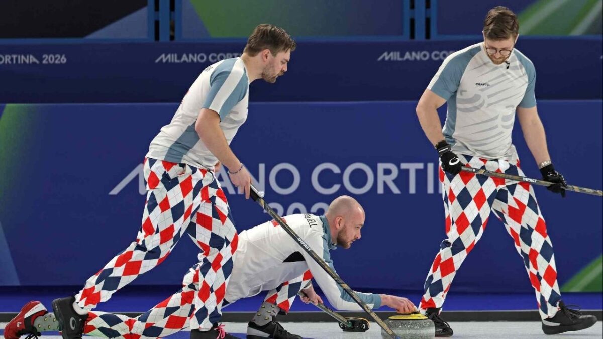 Magnus Ramsfjell, Bendik Ramsfjell, and Martin Sesaker of Team Norway (Image via Getty)