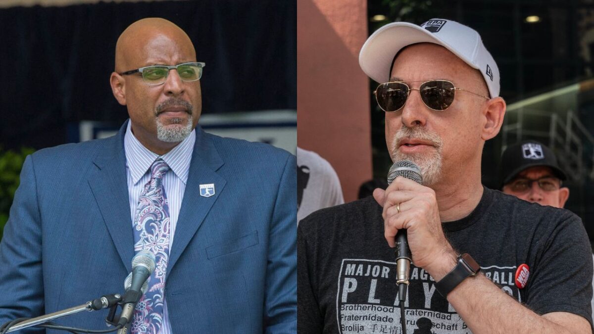 Tony Clark and Bruce Meyer