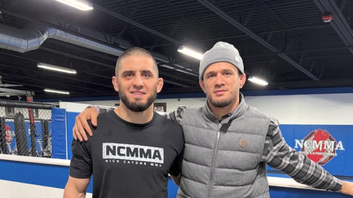 Islam Makhachev and Usman Nurmagomedov 