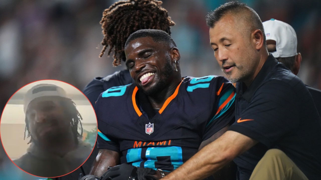 (Video) Tyreek Hill’s Recovery Turning Heads as Jaylen Waddle Promises “Crazy” Comeback After Dolphins Exit