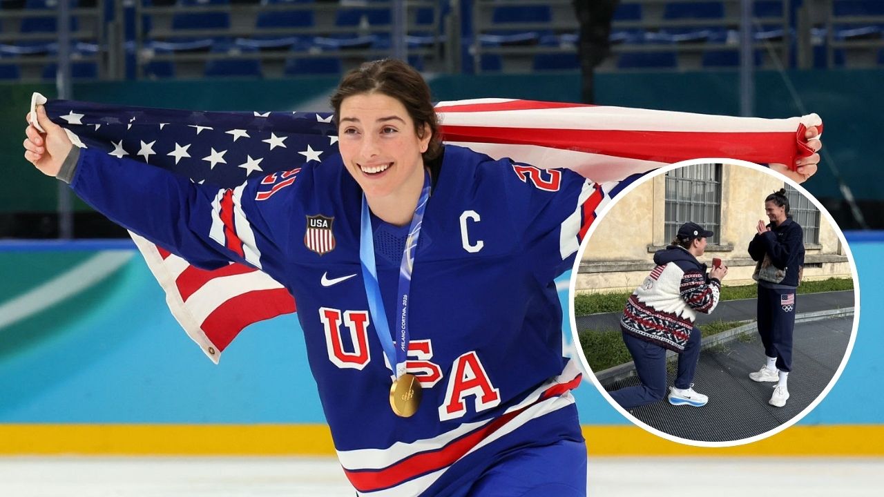Hilary Knight Was More Nervous Proposing to Brittany Bowe Than Playing for Gold
