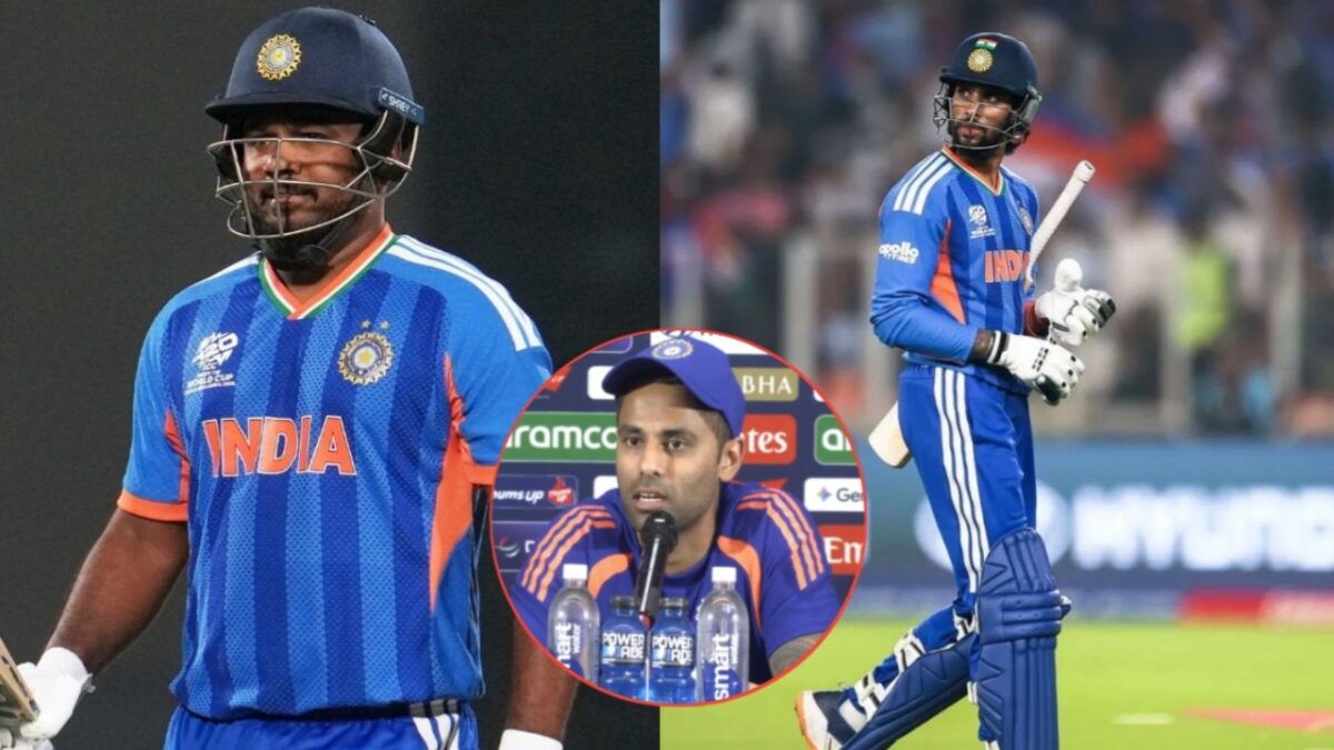 Suryakumar Yadav on Sanju Samson-Tilak Varma