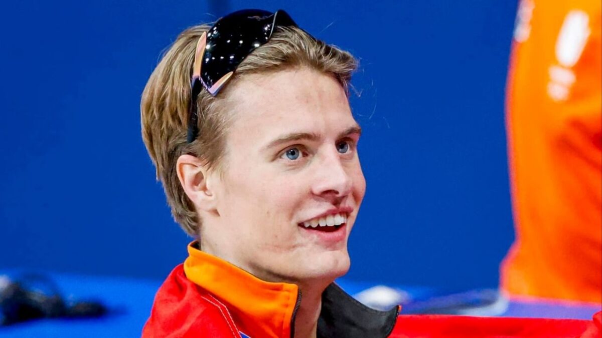 Dutch Speed Skater Antoinette Rijpma-De Jong's Husband's Emotional Reaction On Her Gold Wins Internet Hearts 1 Jens vant Wout