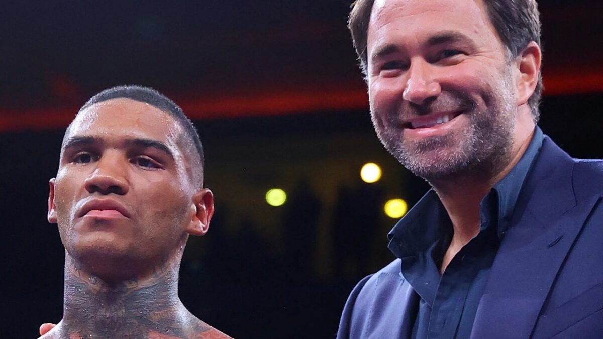 Eddie Hearn Claims UFC Fighters Are Fuming Over Dana White Offering $15 Million to Conor Benn 1 Eddie Hearn and Conor Benn