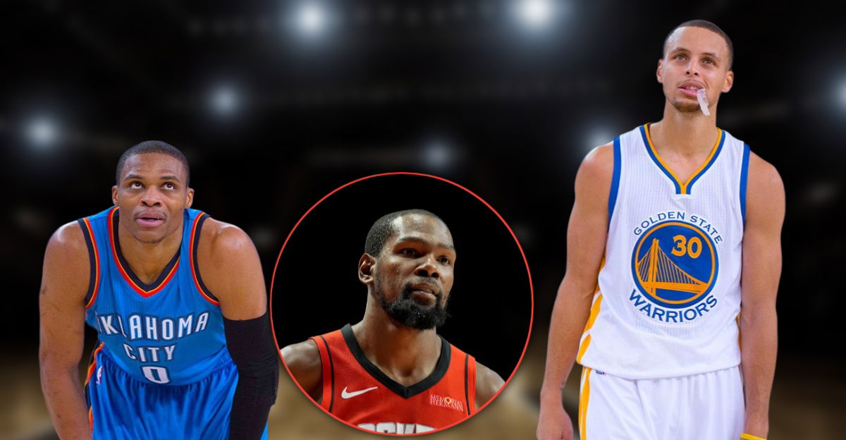 Kevin Durant Holds Stephen Curry and Russell Westbrook in Same Position for Best Teammate
